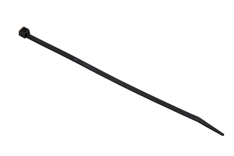 Cable tie 200x4.5 mm, 100 kpl, black, max Ø50 mm